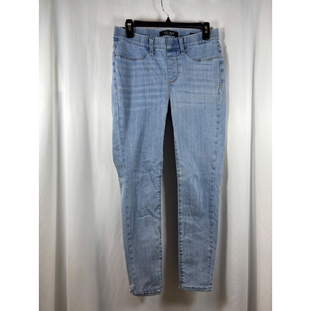 Judy Blue Los Angeles Light Wash Skinny Fit Pull On Jeans JB88254 Size 9/29